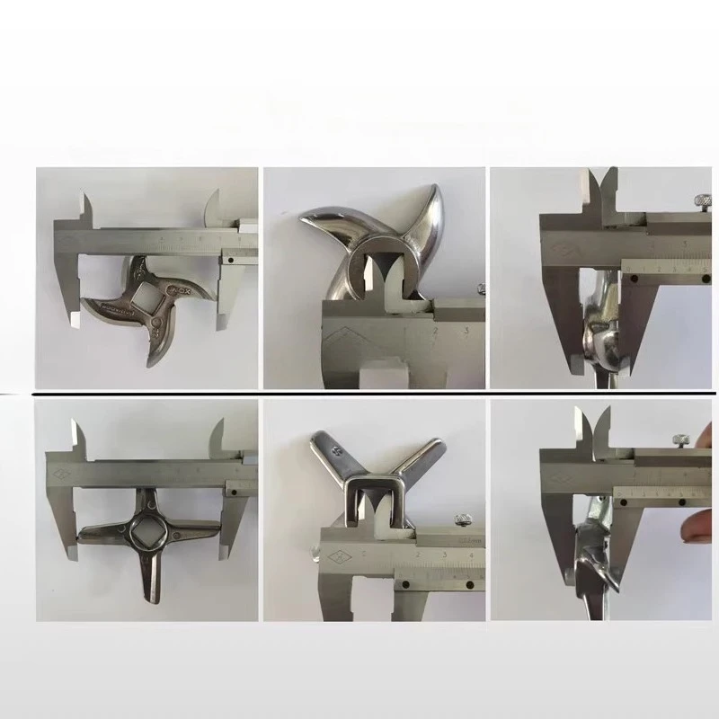 Blade for 32 type meat grinder Stainless steel cross turtle head Hole plate grate sieve plate Net Zhang Bing's accessories