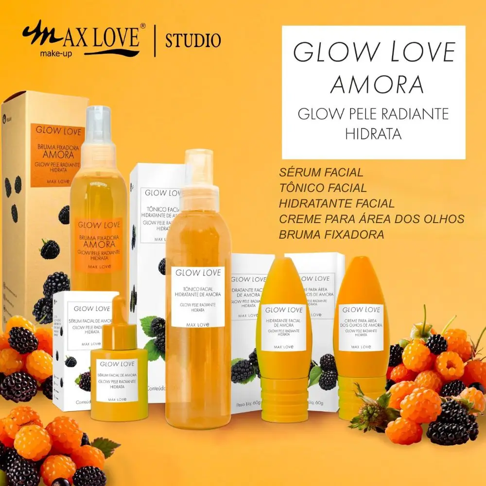 Amora Max Love Glow Love طقم كامل ، 5 قطع