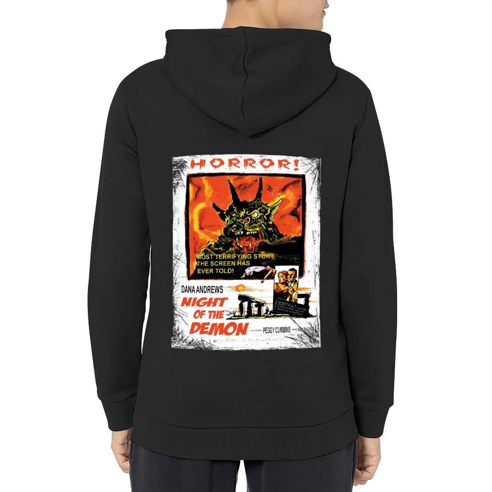 

Special Present Night Of The Demon Gift Movie Fans Hoodie blouse men's winter sweater hoodie oversize