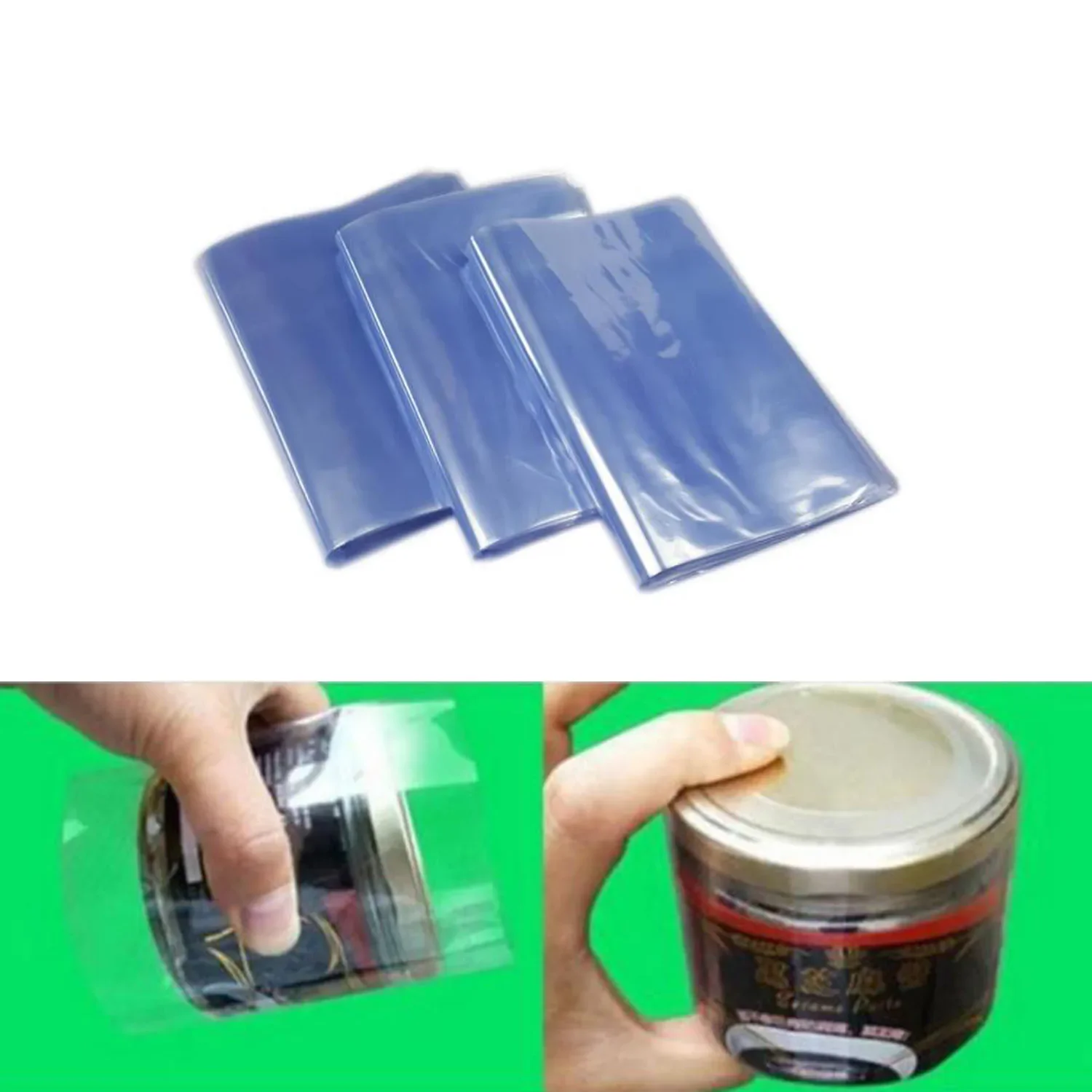 100pcs Heat Shrink Film DVD Shoes Gift Bag Transparent Sealing Bag Dustproof Anti-oxidation Hair Dryer Heat Shrink Wrap Bag