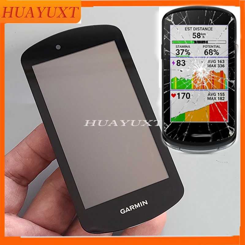 LCD Touch Screen Digitizer Replacement For Garmin Edge 1040 GPS Cycling Computer Display Repair Parts