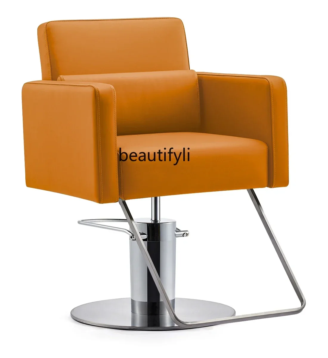 

High-End Simple Hair Salon Chair Hair Saloon Dedicated Stainless Steel