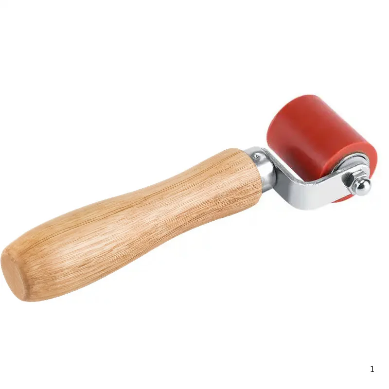 PVC waterproof membrane silicone hand push wheel roller, hot air gun accessories corner welding double shaft pressing tool