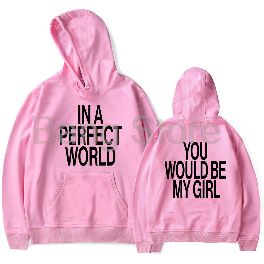 The Kid LAROI Perfect World Hoodie Sweatshirt Damen Herren Langarm Mode Pullover Unisex Kleidung