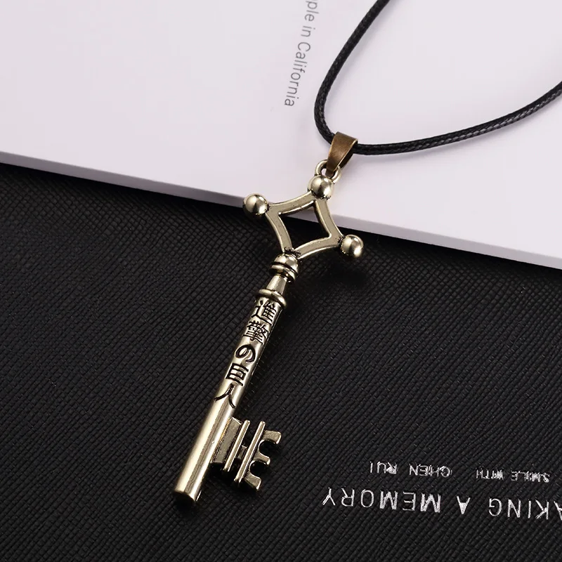 Attack on Titan Eren Key Pendant Necklace image