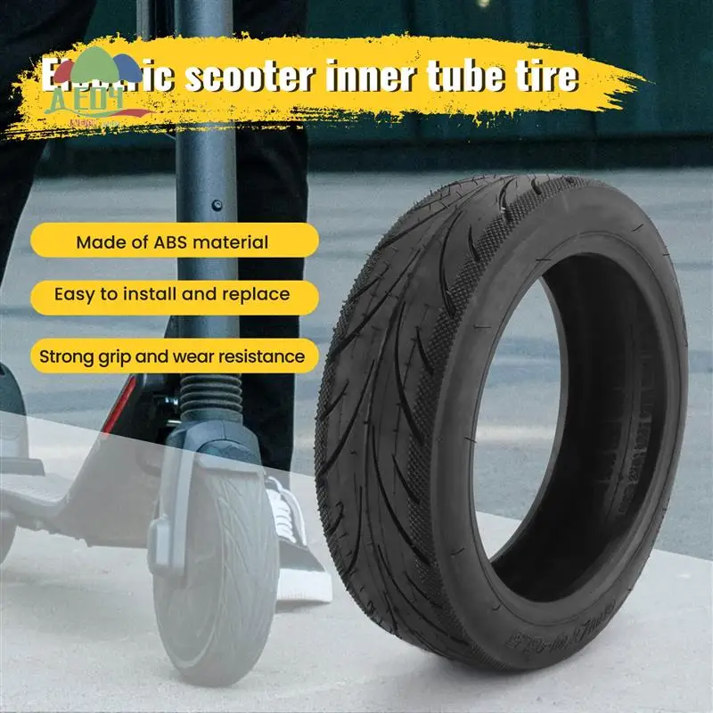 

Бескамерная шина AED4-60/70-6,5 с воздушным соплом, 10 дюймов, подходит для расширенных и утолщенных бескамерных шин Segway G30 Max