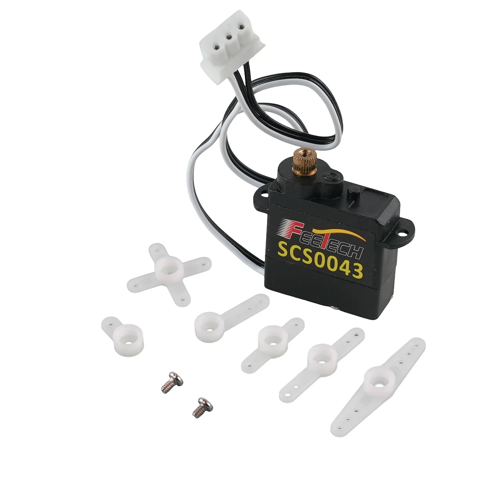 Feetech SCS0043 6V 4.3g TTL Metal Gear Serial Port Micro Coreless Motor Servo 2.2kg.cm for RC Helicopter/Robot/STEAM Education