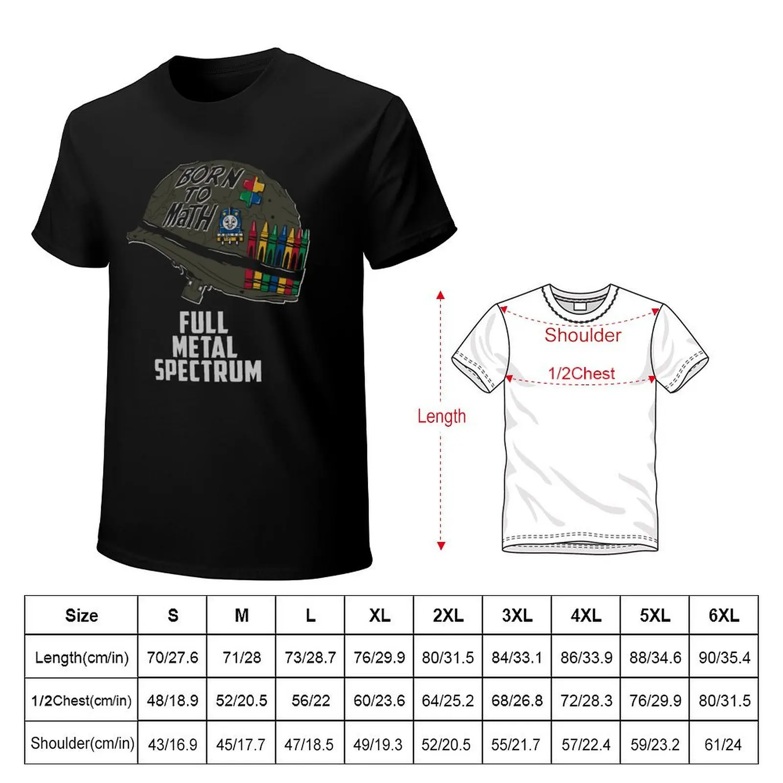 Unsubscribe Podcast Merch Full Metal Spectrum T-Shirt Casual Loose Fit Short Sleeve T-Shirt