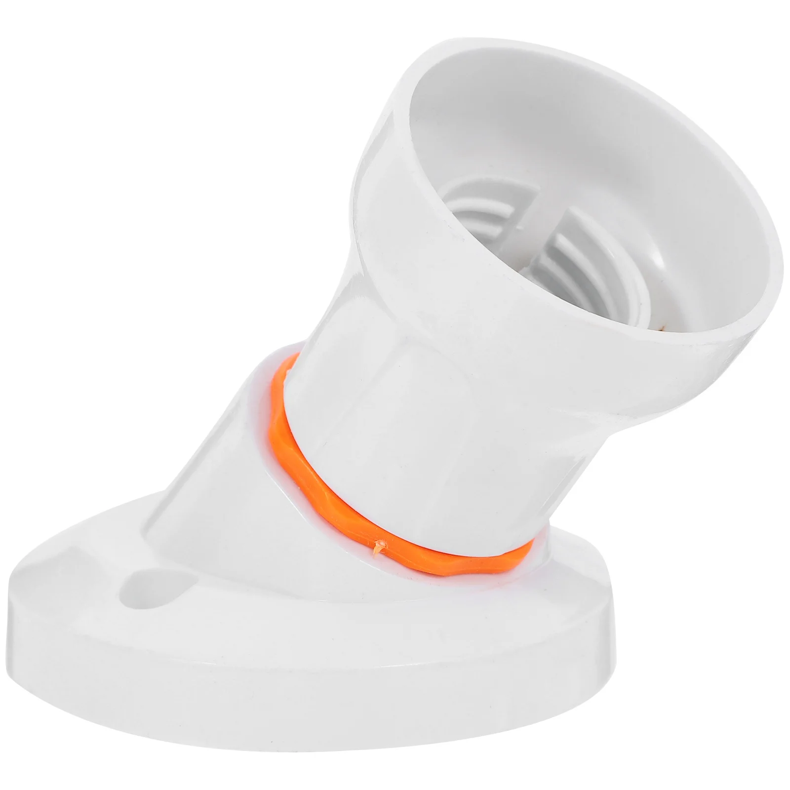 1pc B22 E27 Dual Lamp Holder Socket Plastic Light Base For Ceiling Bulb Fixture Angled Design Lamp Parts B22 Light Socket Bulb