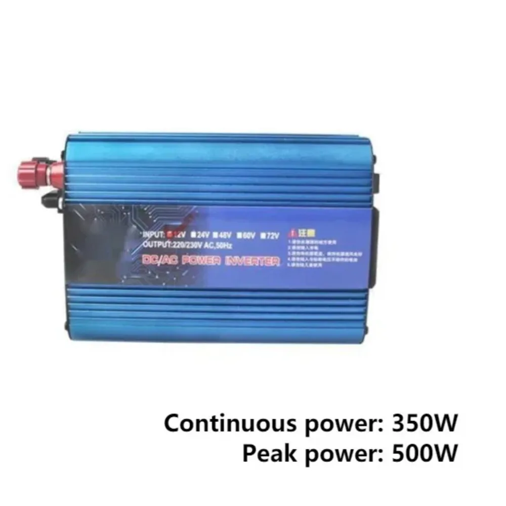 YAO 350W 12V 24V 36V 48V 72V To 220V Modified Sine Wave Inverter With USB Dual Display Solar Intelligent Inverter Car Inverter