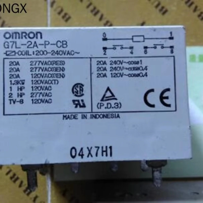 

Relay g7l-2a-p-cb 200 / 240VAC g7l-2a-p / 220VAC