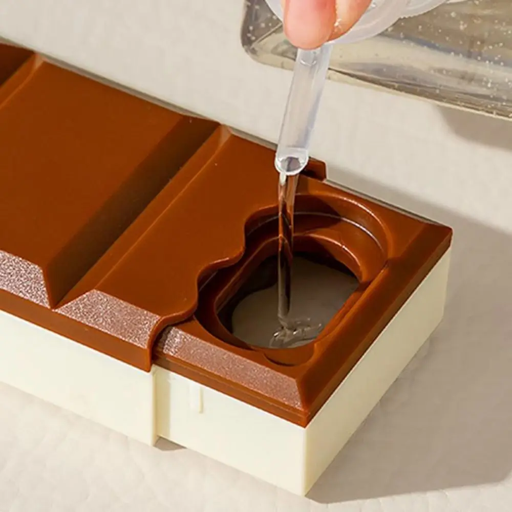 Cartoon Chopsticks Spoon Set Plastic with Box Chocolate Tableware Set Food Grade Tableware Set