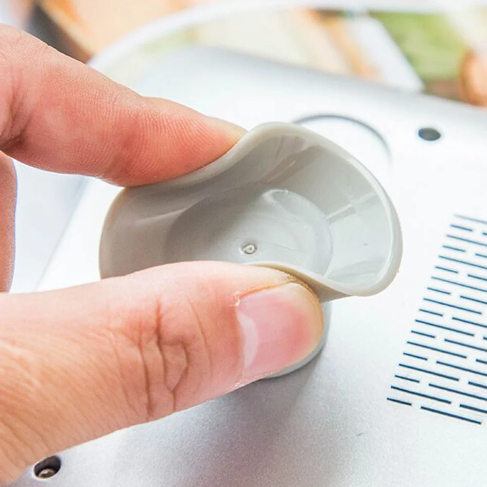 

8 pcs Universal Stand Anti-Slip Pvc Cushion Elevated Riser For Heat Dissipation Comfortable Angle Laptop Cushion Risers For