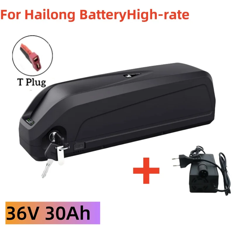Nieuwe batterij 36V/48V 20/30/40/50/60Ah, geschikt voor achthoekige BBS02, BBS03, BBSHD motor, Hailong batterij 36V, Hailong 48V