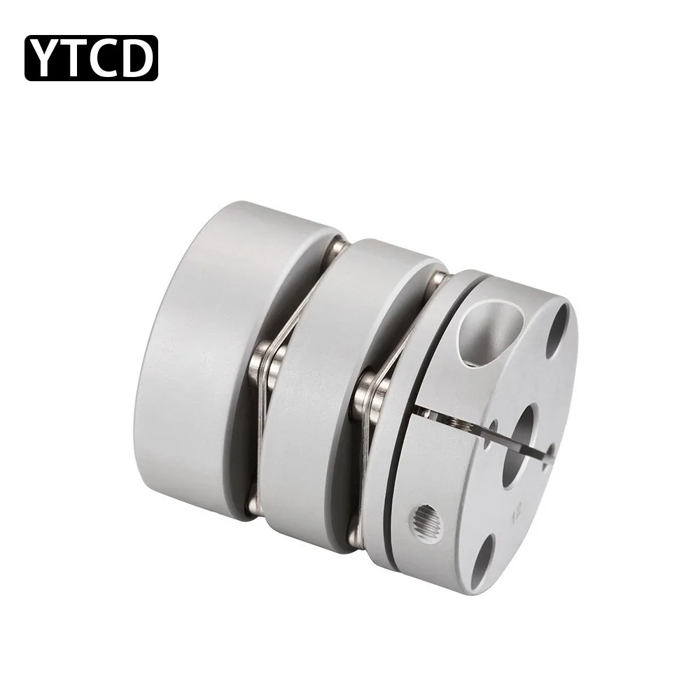 Dual Diaphragm Motor Shaft Coupling D32L41mm High Torque Stepper Servo Motor Coupler Elastic Coupling 5 6 7 8 9 12-15mm Printer