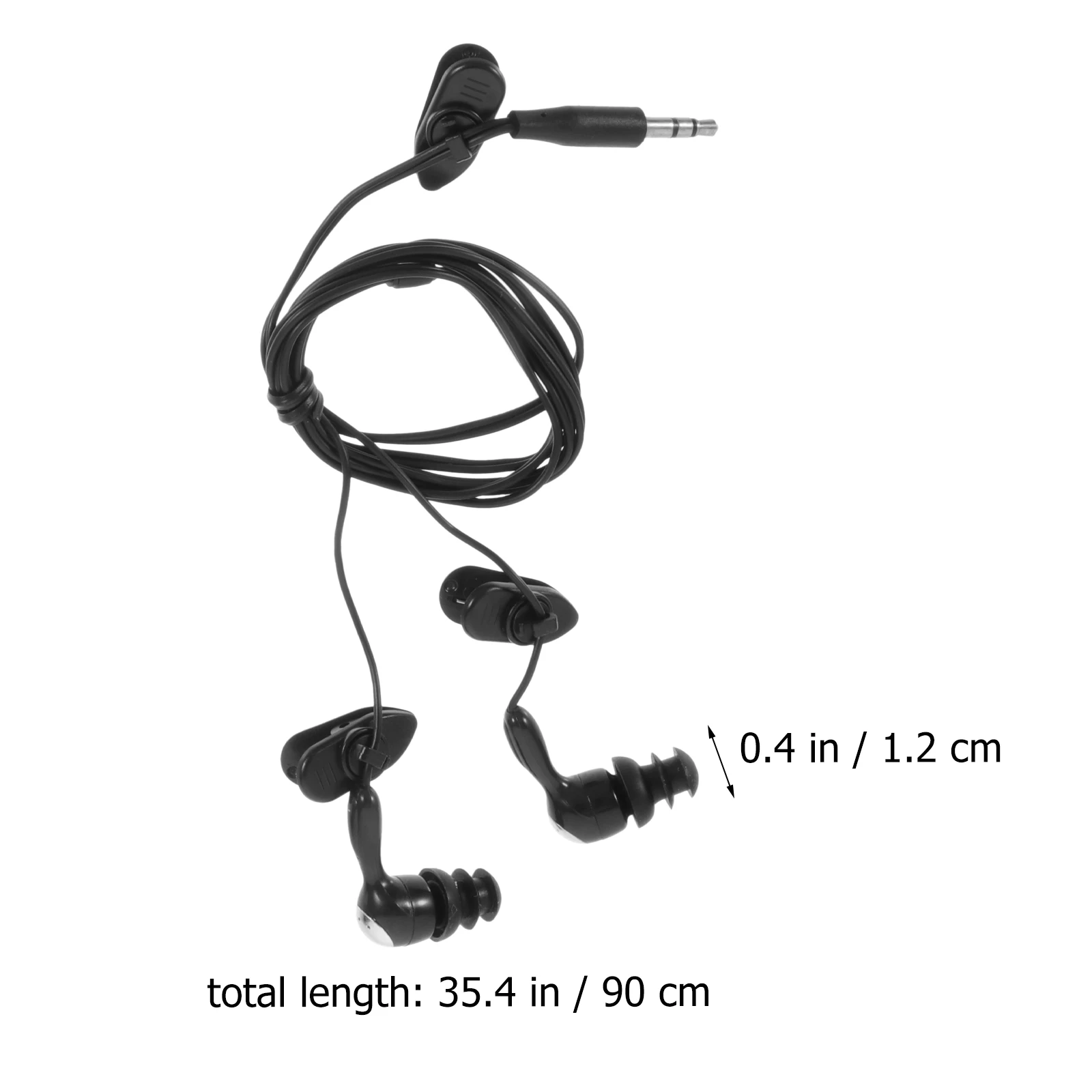 

2Pcs Waterproof Swimming Earphones Underwater Flexible Ear Plugs Swimmer Earphone Mp3 Music Player Ear Protection