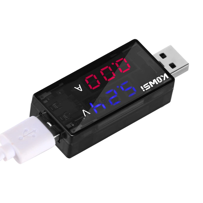 4-30V 6.5A 120Wusb Tester ładowarka detektor prądu detektor LED cyfrowy przyrząd do pomiaru napięcia amperomierz monitora