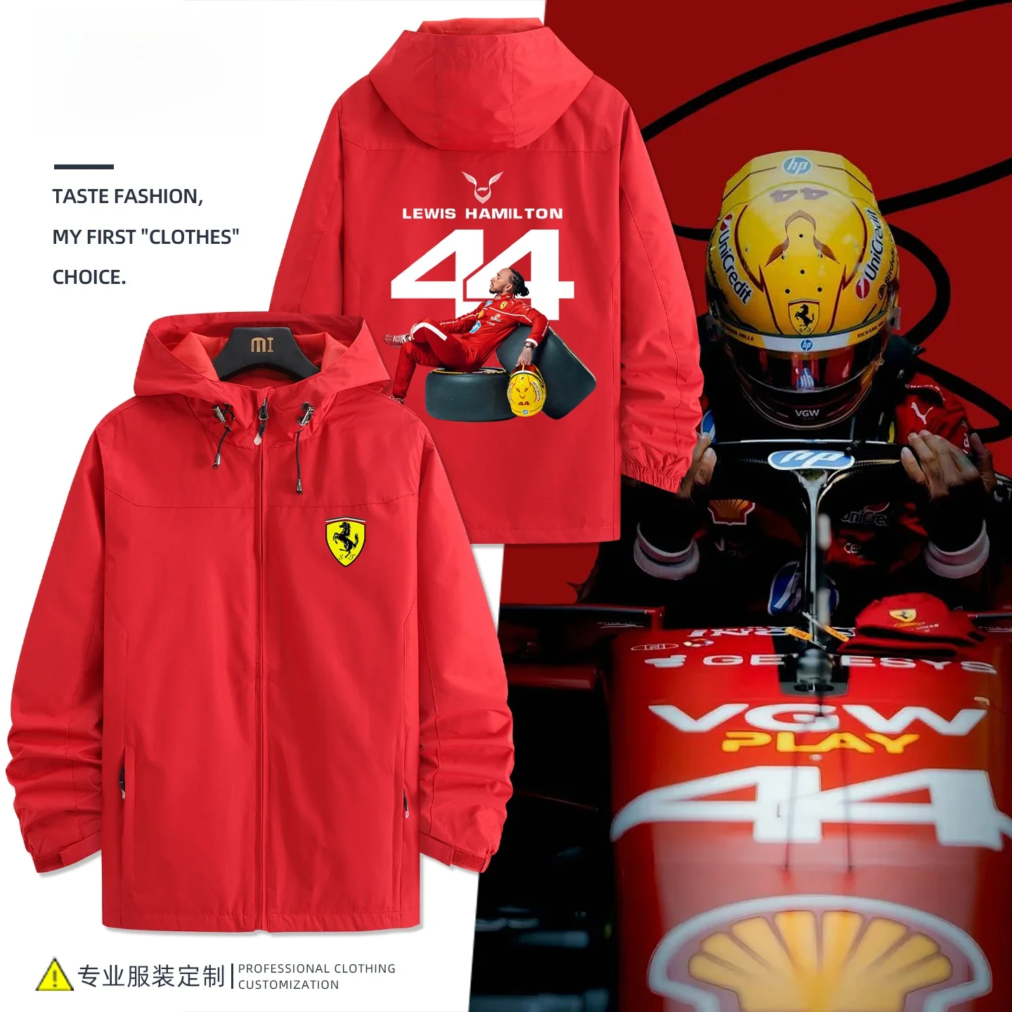 lewis-hlton-f-formula-racing-jaet-Спортивная-одежда-Ветрозащитный-полиэстер-Длинная-застежка-молния-с-капюшоном-Молодежная-осень