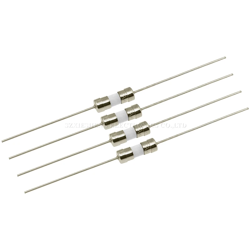 10PCS 3.6*10MM Fast Blow/Slow-Blow Ceramic Tube Fuse with Lead Wires 0.5A 1A 1.5A 2A 2.5A 3A 3.15A 4A 5A 6.3A 8A 10A 15A 20A250V