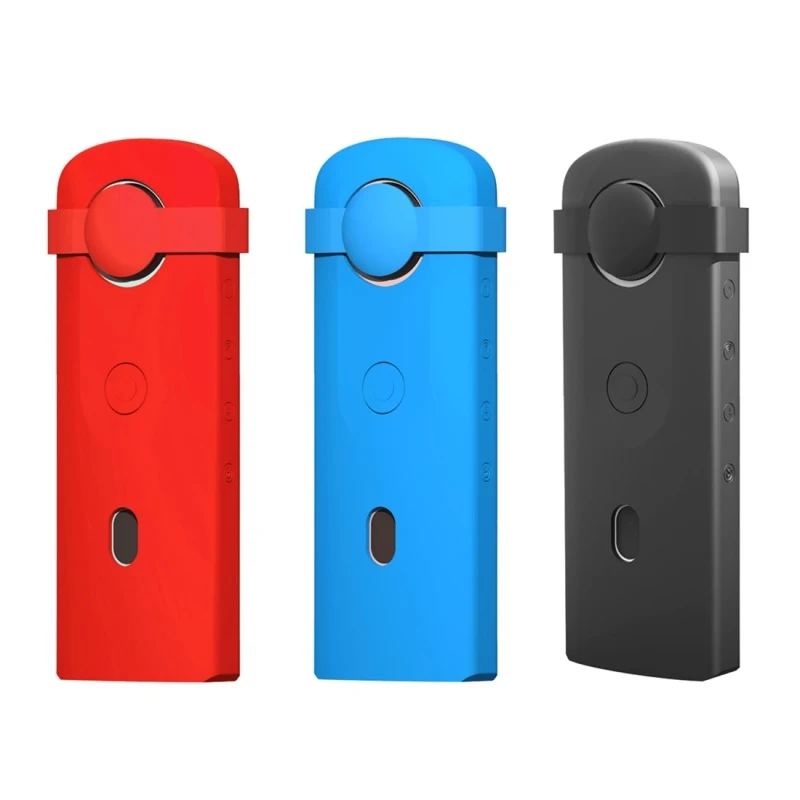 PULUZ Silicone Protective Case with Lens Cover For Ricoh Theta SC2  Sport Camera