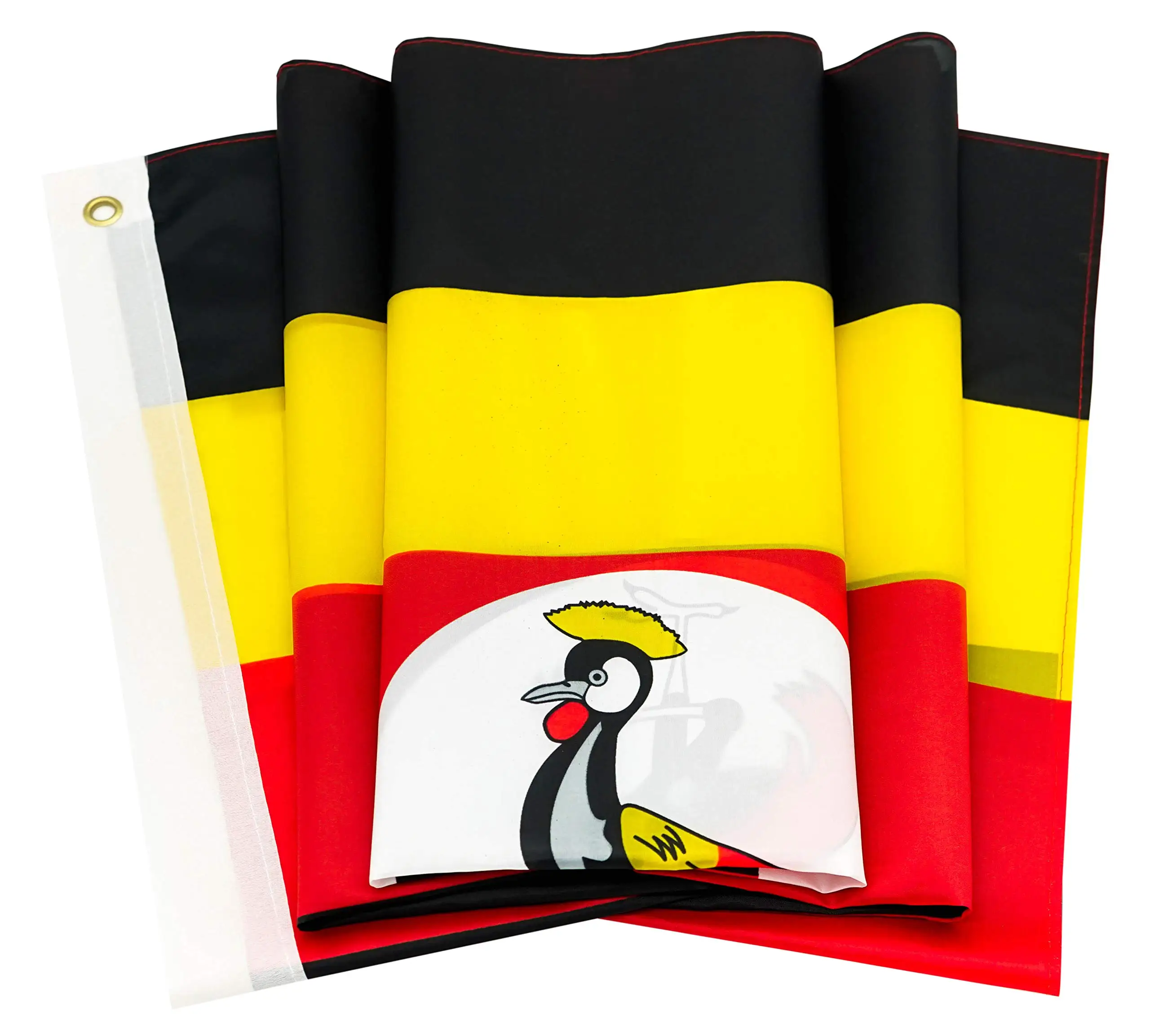 Directly Delivery 100% Polyester Ugandan Uganda Flag