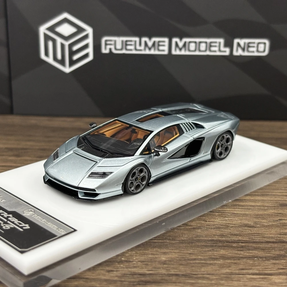 Fuelme 1/64 Countach LPI800-4 ห้าสีเรซิ่นแบบคงที่รถในปี 2025 คอลเลกชันของขวัญ