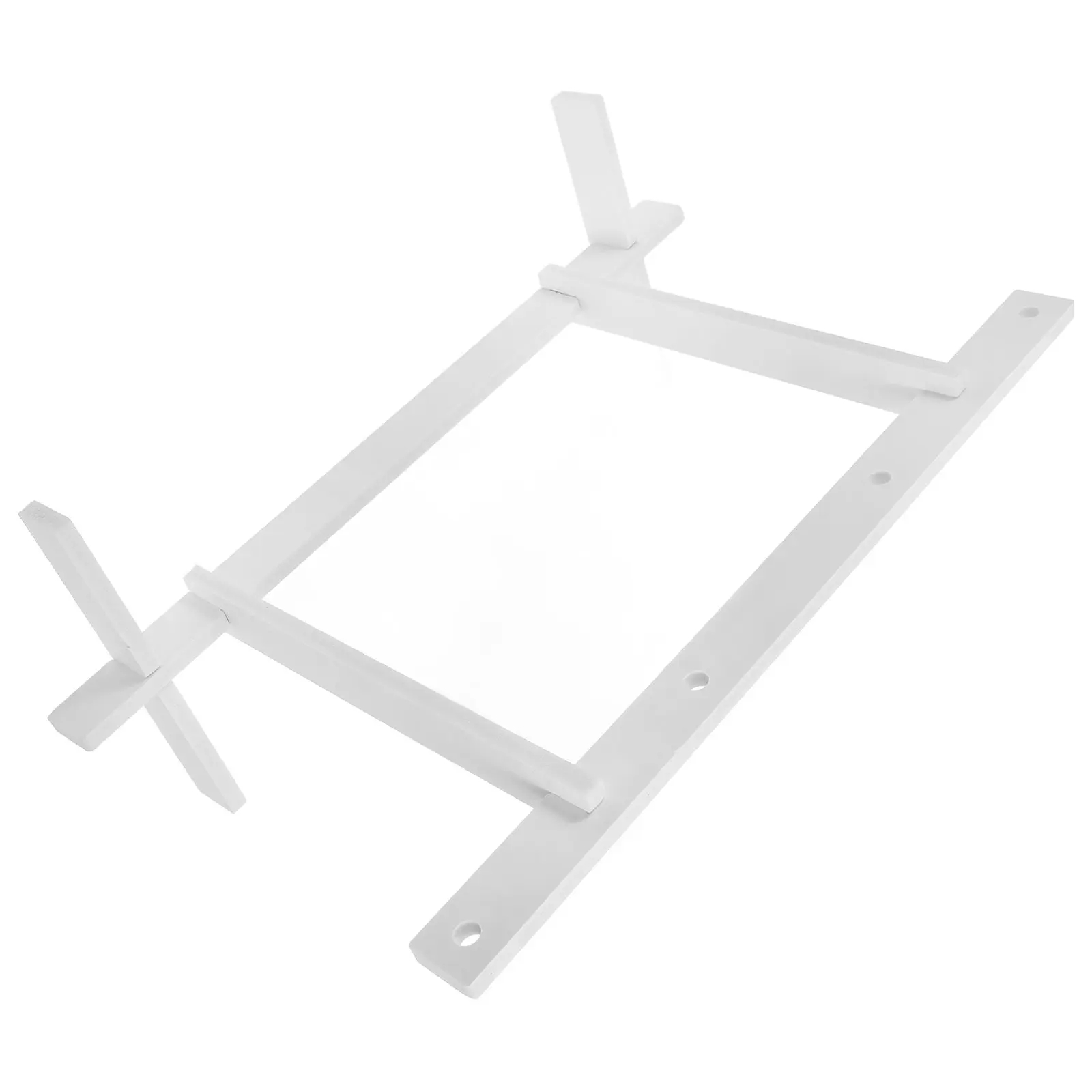 Traditional Chinese Shadow Puppet Storage Rack Elegant Display Stand with Multiple Slots for Kids Classroom Playroom Puppet