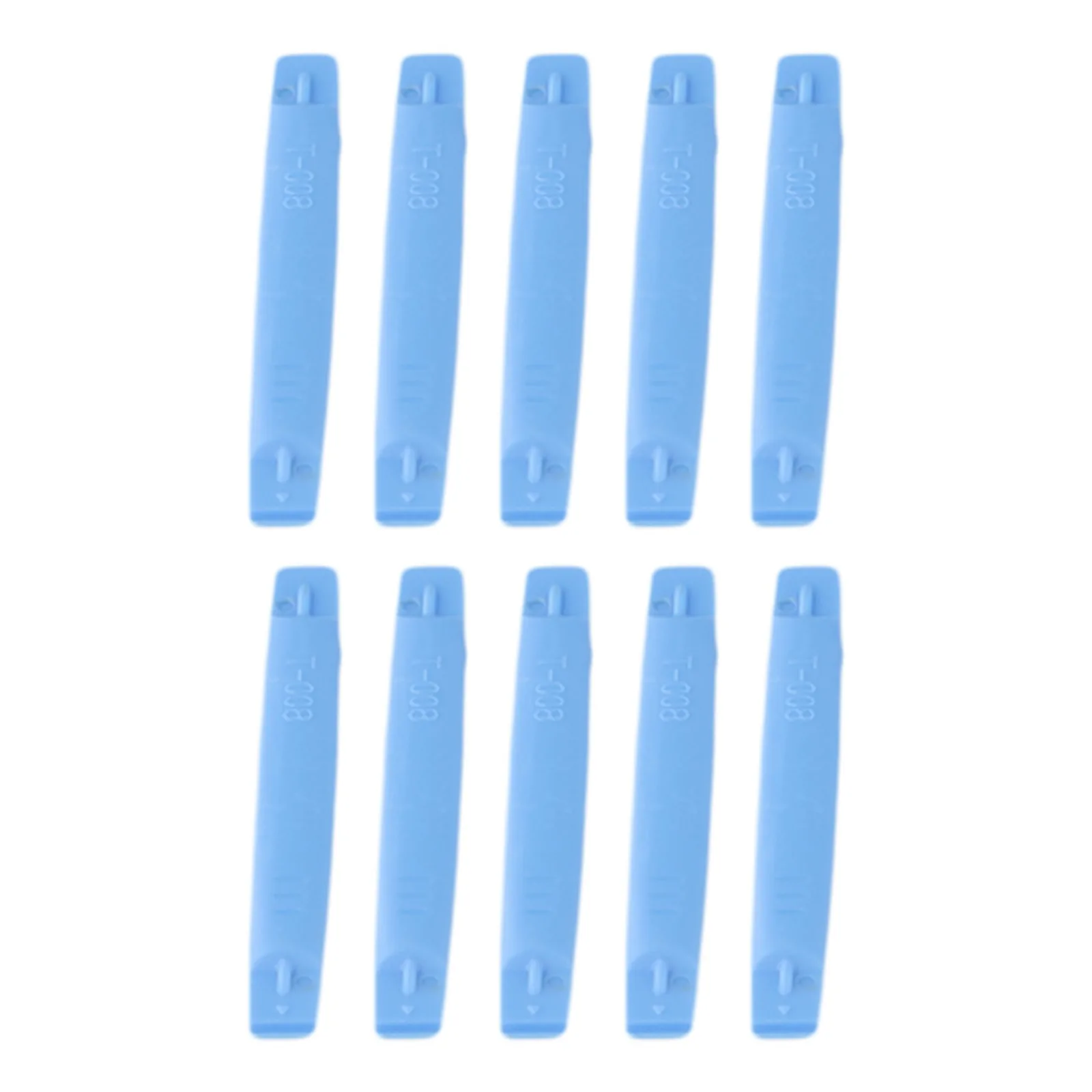 

10pcs 83mm Plastic Opening Tool Cross Crowbar DIY Spudger Cylindrical For Laptop PSP Repair Disassemble Hand Tools Light Blue