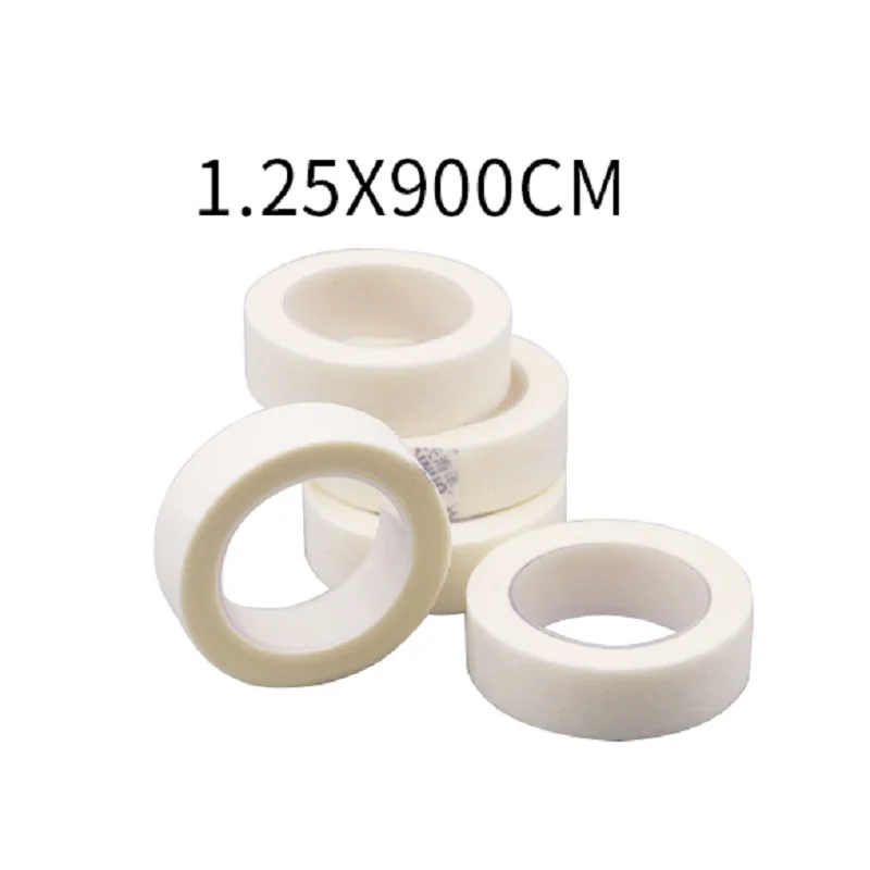 เทปต่อขนตาแบบม้วนใหม่ 2/3/5/8 ม้วน เทปติดขนตาปลอม อุปกรณ์แต่งหน้า ฉีกง่าย เทปไมโครพอร์ เทปติดขนตาสำหรับมืออาชีพ