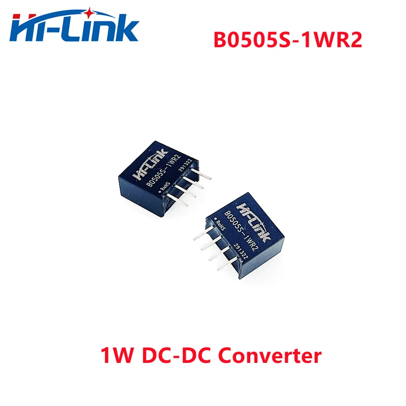 Darmowa wysyłka 10 szt./partia Hi Link DC/DC B0505S-1WR2 moduł zasilania impulsowego 1W 5V 200mA mini konwerter do ładowania pojazdów elektrycznych/układu BMS