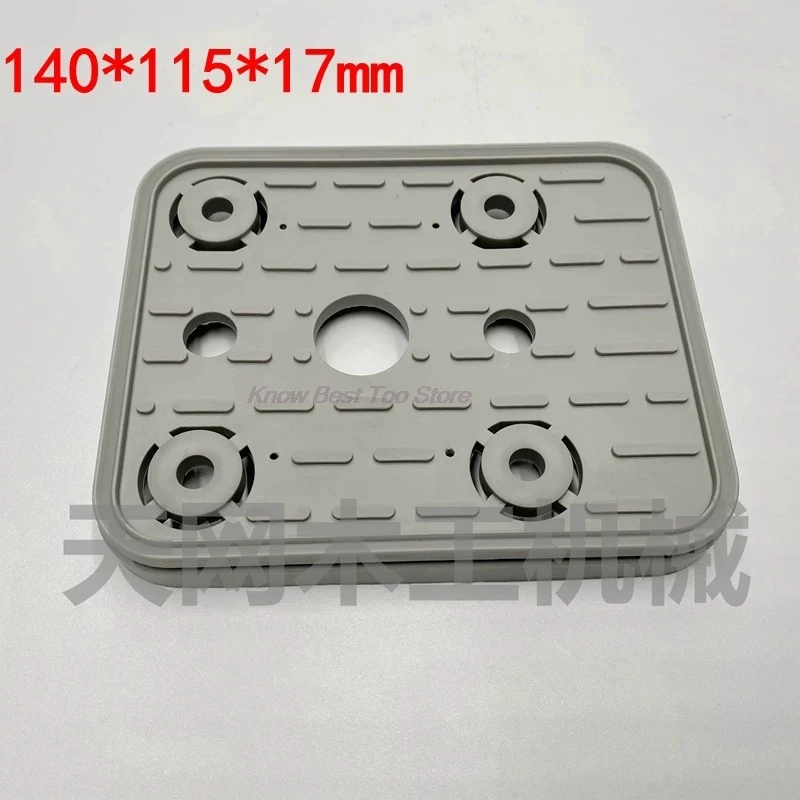 5pcs 140*115*17mm Top Rubber Pad Plate for Anderson Weeke Homag CNC Router Machining Center Vacuum Block Pod