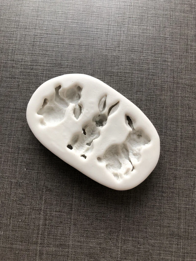 Bunny Easter Animal silikonowe formy akcesoria do ciast królik Cupcake dekorowanie masy cukrowej czekolady formy — zdjęcie 2