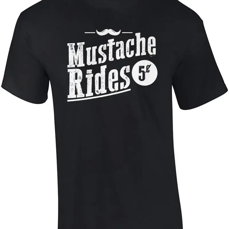Mustache Rides 5 cents - funny offensive sexual t-shirt