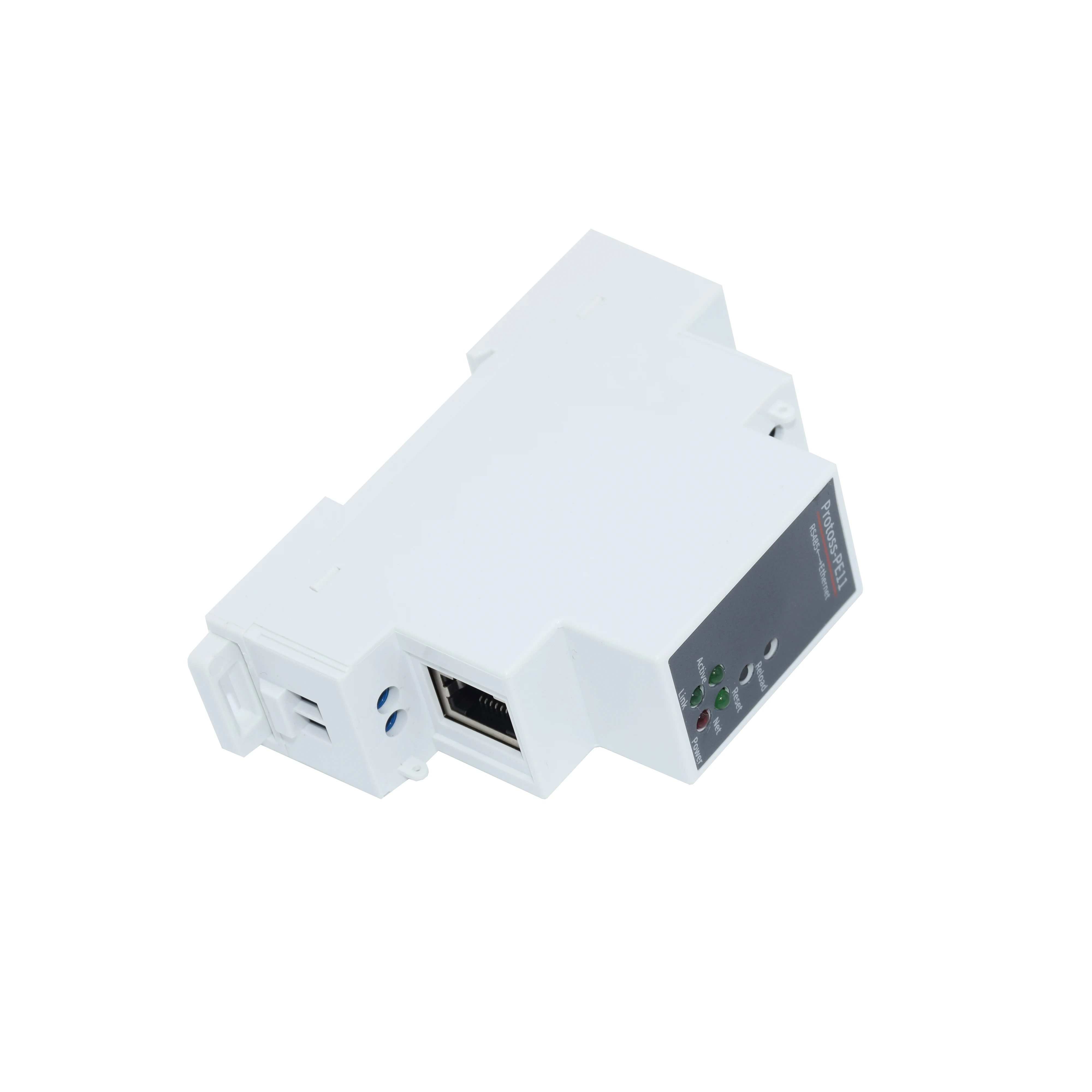 DIN-Rail Serial Port RS485 to Ethernet Converter IOT Device Server Protoss-PE11 Support Modbus TCP to RTU