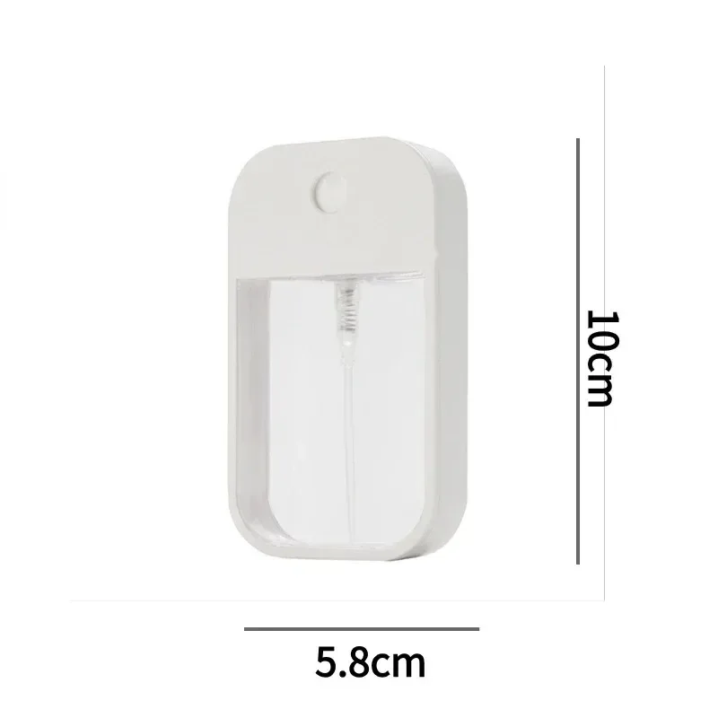 New 45ml 6 Color Portable Refillable Hand Sanitizer Alcohol Bottles Mini Card Spray Bottle Travel Sub-bottling Cosmetics Press