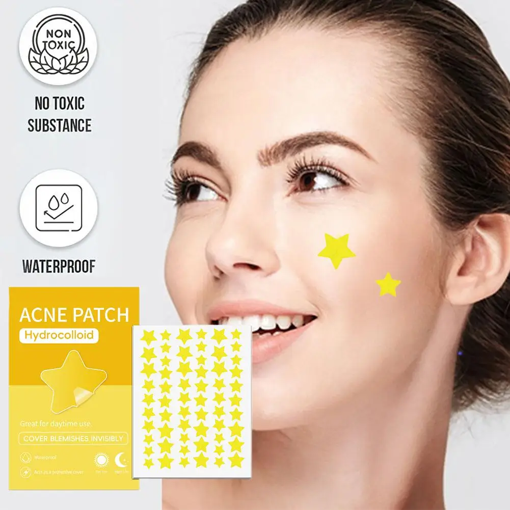 New Star Pimple Patch Acne Colorful Invisible Acne Skin Concealer Stickers Face Spot Removal Beauty Care Tool Skin Care L5K6