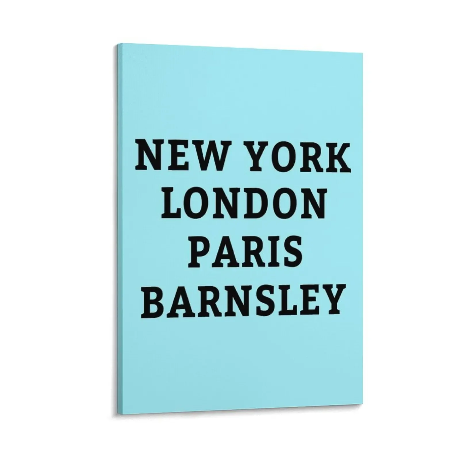 

New York, London, Paris, Barnsley Canvas Painting Decorative painting for bedroom room decoration accessories