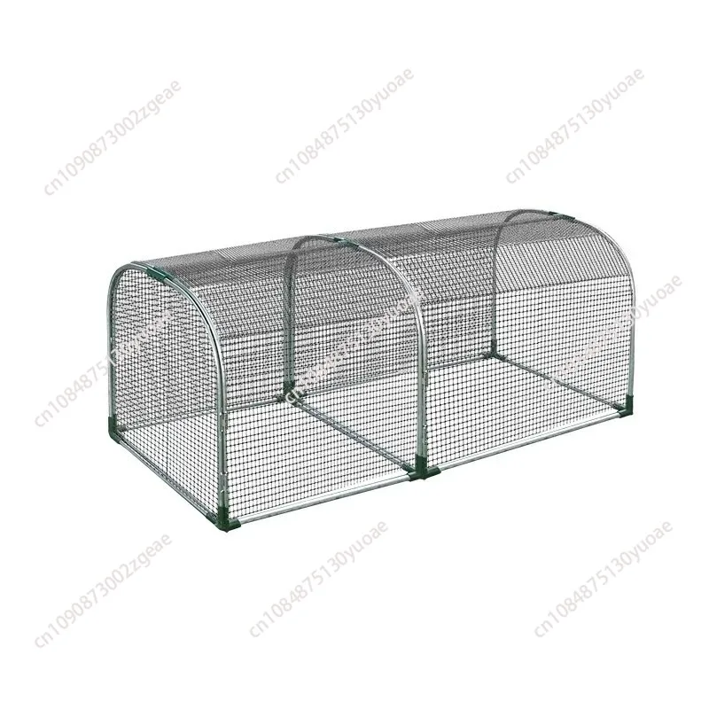 Take the subway network chicken cage runway chicken tunnel cage farm outdoor stroll chicken cage courtyard farmers free-range