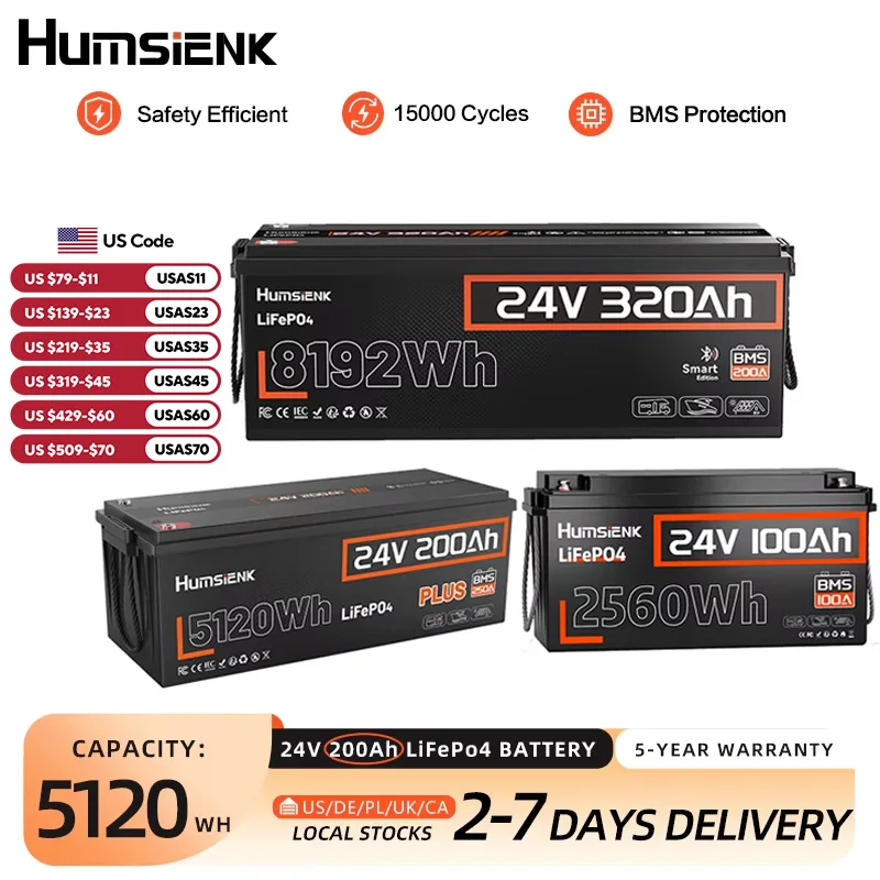 Humsienk Lifepo4 24…