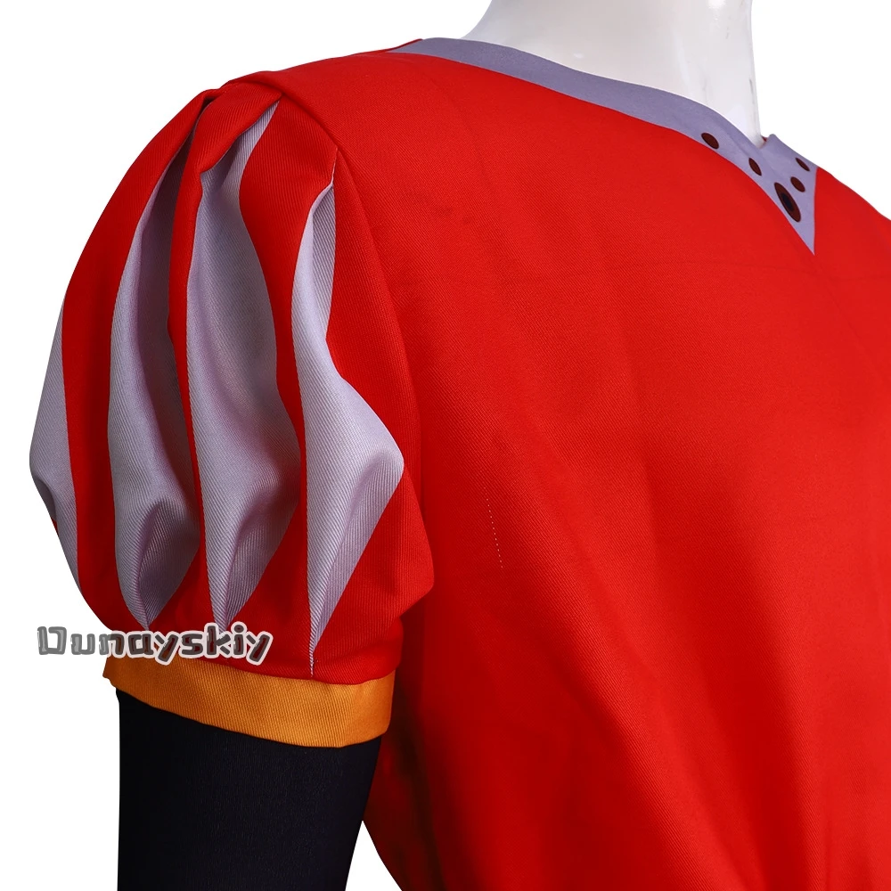 Lord Farquaad コスプレアニメ衣装マントグローブ帽子制服中世ロールプレイングハロウィンパーティー赤い衣装子供女性男性