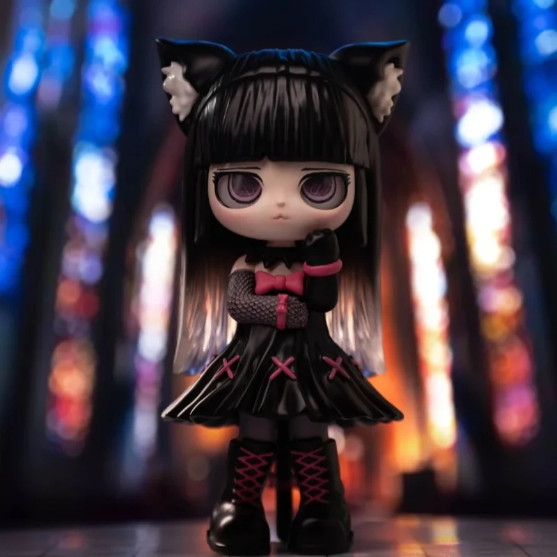 كيكي متجر الحيوانات الأليفة العصرية صندوق أعمى التماثيل الداكنة تحصيل الدمى الإبداعية هدية الحلي للفتيات عشاق الحيوانات الأليفة اللعب والهوايات