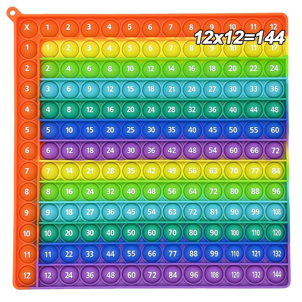 الرياضيات إضافة الضرب فقاعة الصحافة لعبة أطفال التعليمية التعلم التعليم المبكر وسائل تعليمية فكرية