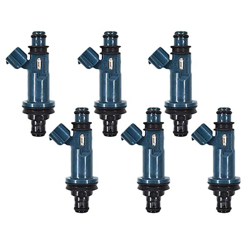 6PCS Fuel Injectors 23250-20020 For Toyota Sienna Avalon 3.0L For Lexus RX300 Replacement 2325020020