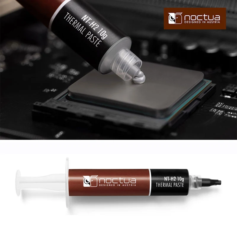 Noctua NT-H2 NT-H1 3.5g 10g Thermal Conductive grease paste For Notebook Graphics CPU Thermal Conductive Grease Chassis Radiator