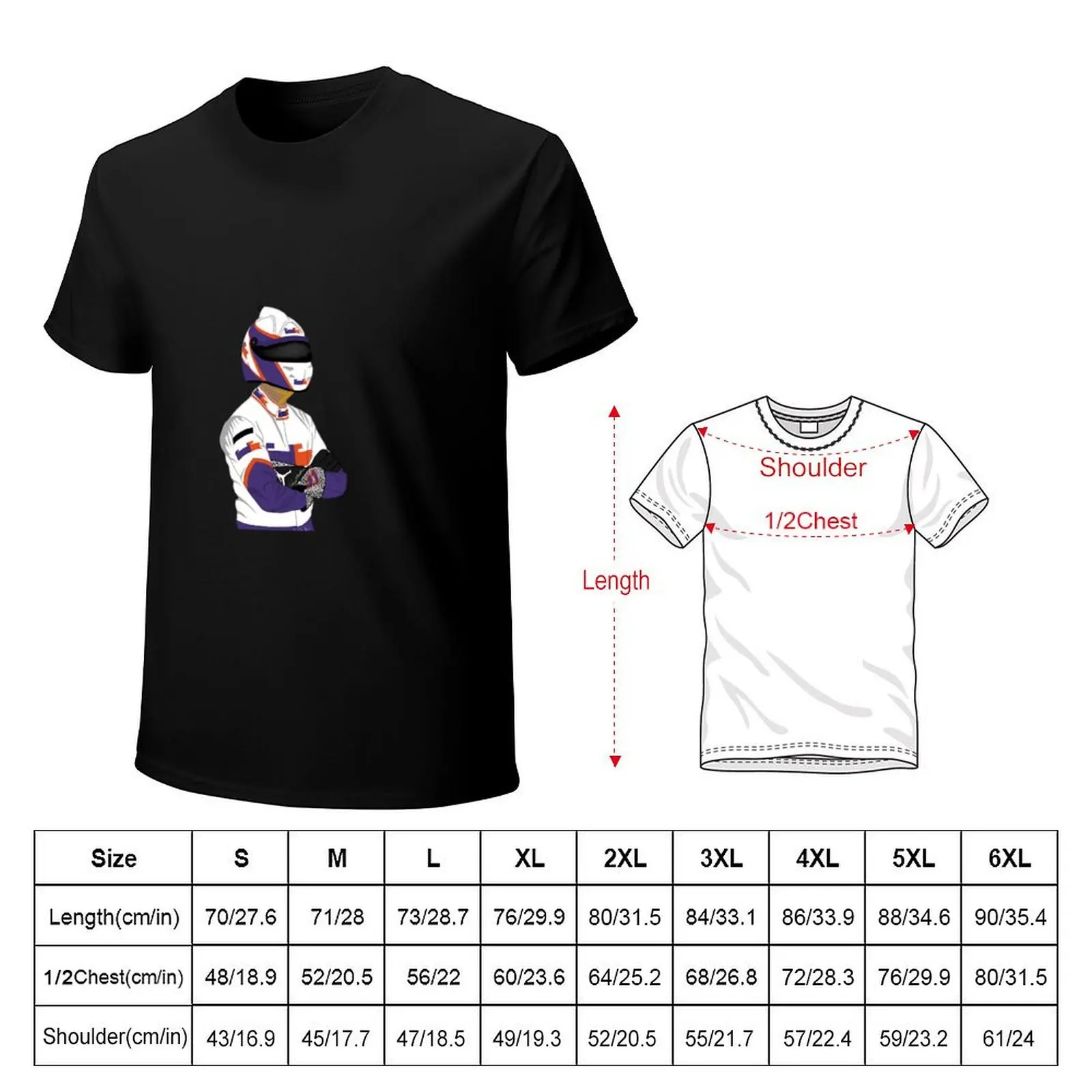 Denny Hamlin Drawing T-Shirt Running Performance Short Sleeve Tee