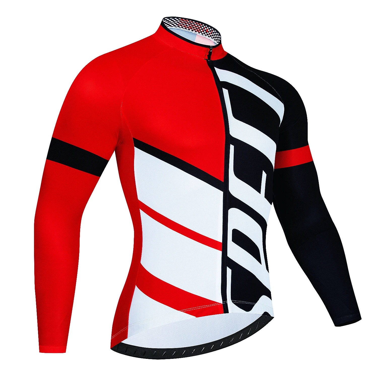 Fluoreszierende Gelbe Männer Herbst Fahrrad Kleidung Straße Racing Kleidung Atmungsaktive Frühling Bike Shirt Langarm Radfahren Jersey – Detail 7