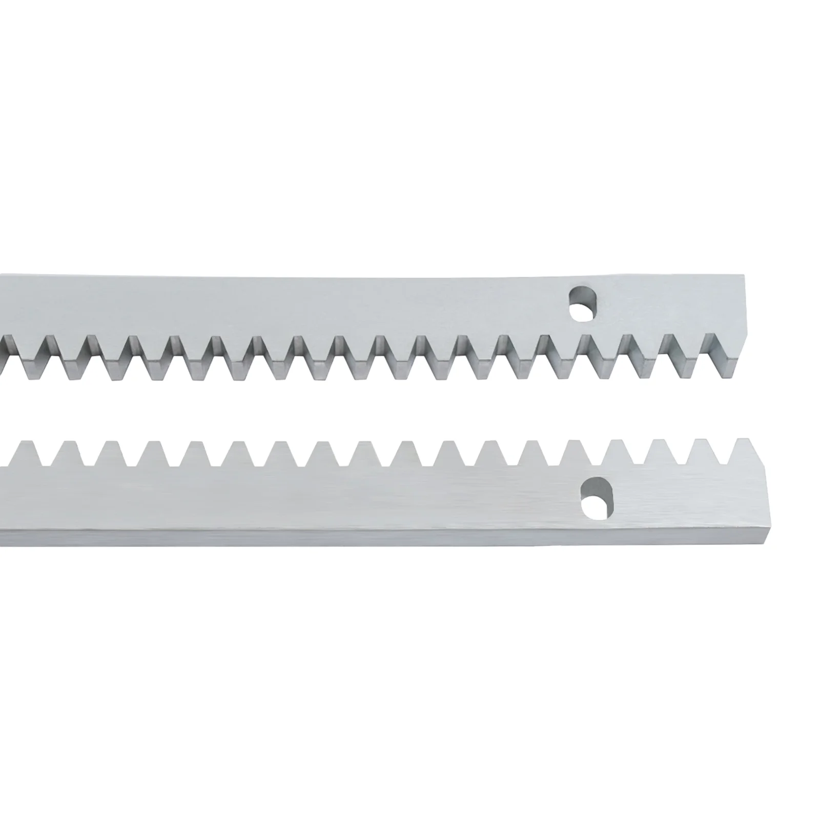 Sliding Door Gear Rack Set - 6 Steel Galvanized Pieces, 19.68ft Total, 4 Module, 0.47in Thick, Fits Most Sliding Door Motors