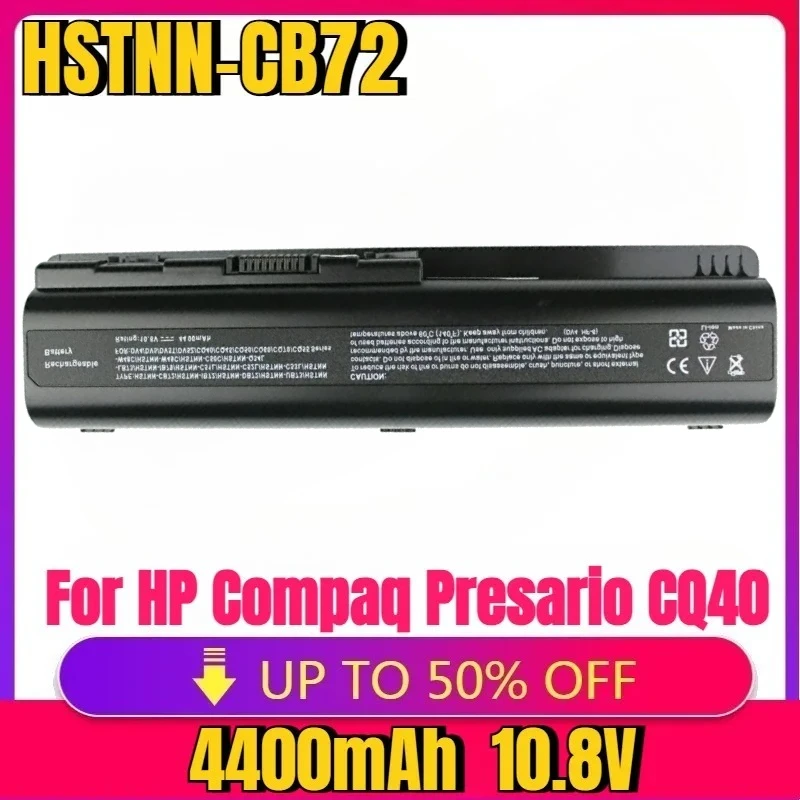 

New HSTNN-CB72 HSTNN-IB72 5200mAh Laptop Battery For HP Compaq Presario CQ40 CQ45 CQ50 CQ60 CQ61 CQ70 CQ71 DV4 DV5 DV6 Series