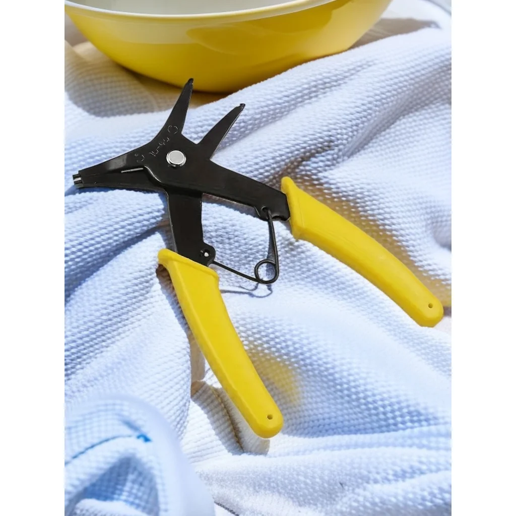 2‑in‑1 Internal External Snap Ring Pliers Multi‑Function Circlip Pliers for Auto Car Engine Repair Spring Install Remove Hand