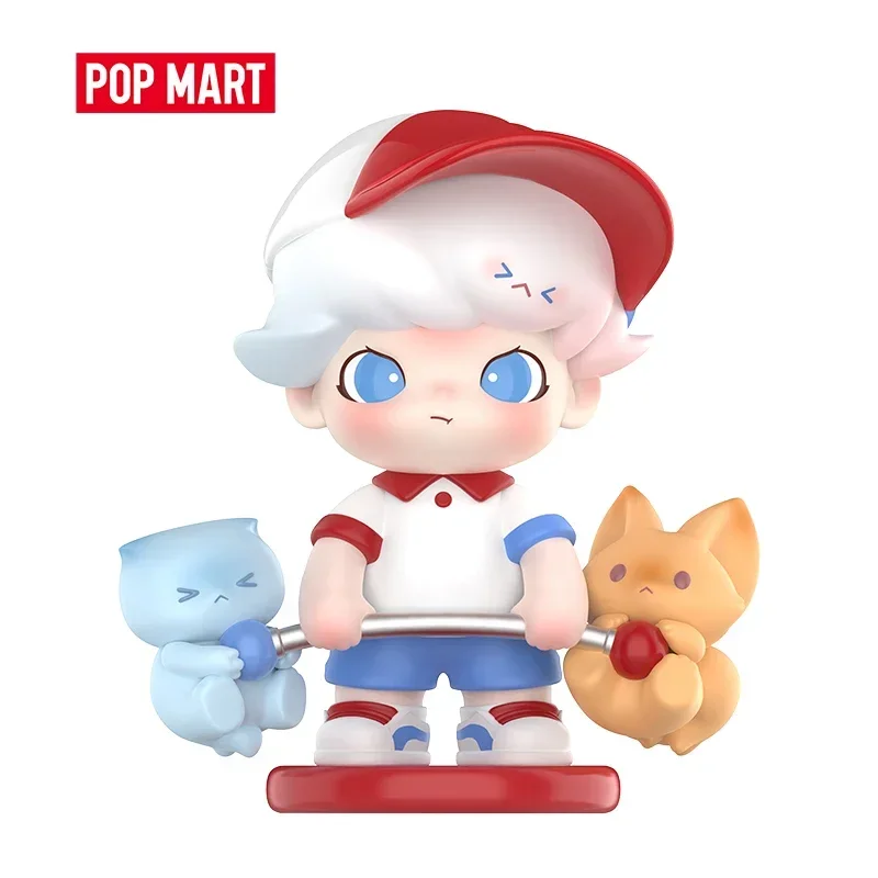 POP MART Dimoo I Can Make It Figurka - Blue Ver. 100% rysunek